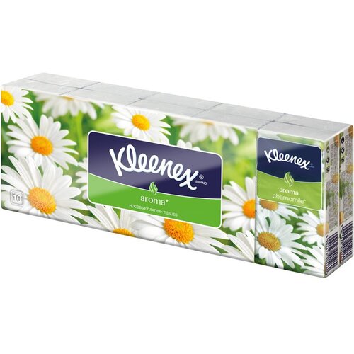 Kleenex Aroma papirnate maramice Camomile 10x10 kom Slike