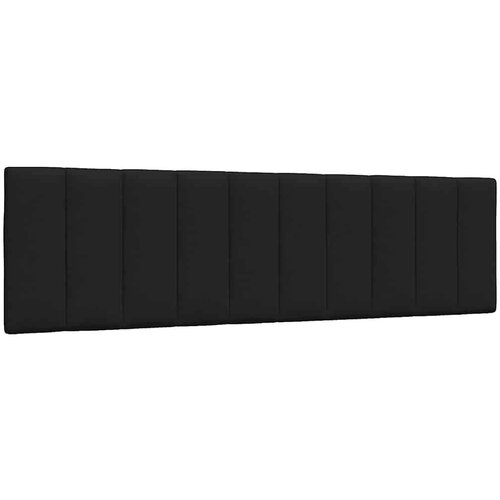 vidaXL Vzglavna stranica črna 180 cm blago Cene