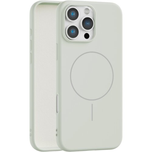 Apple velvet touch magsafe maska za iphone 14 pro max - siva Cene