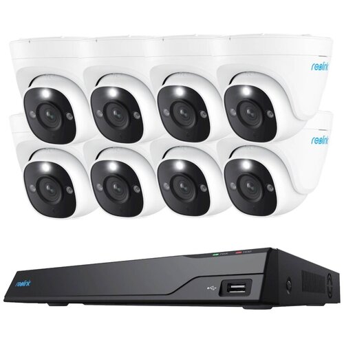 Reolink NVR snimač NVS16-8MD8 4K, 8MP, 16 kanalni NVR, 4TB HDD, 8x Kamera POE Cijene