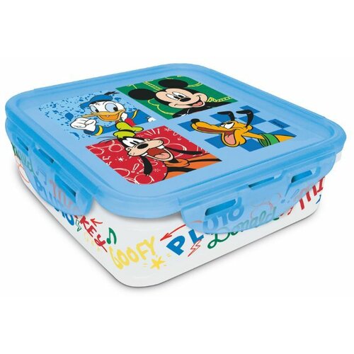 Kutija za užinu Mickey i drugari, 500ml, Plavo-bela Slike