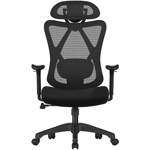 Songmics Pisarniški stol OBN063B01, črn Cene