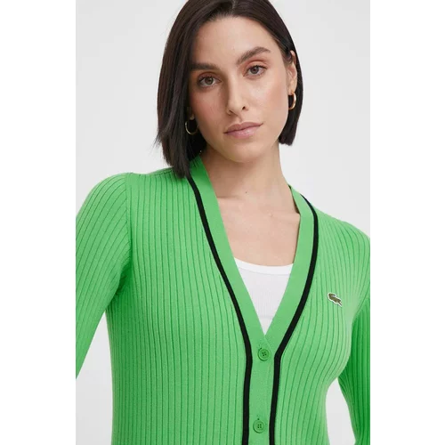 Lacoste Pulover za žene, boja: zelena, lagani