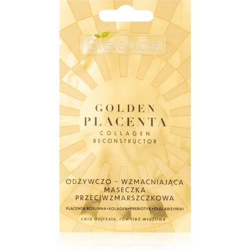 Bielenda Golden Placenta Collagen Reconstructor kremasta maska za zmanjšanje znakov staranja 8 g