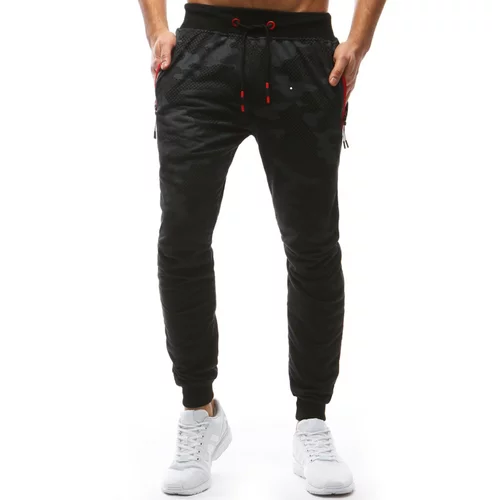 DStreet Men's black camo pants UX3626
