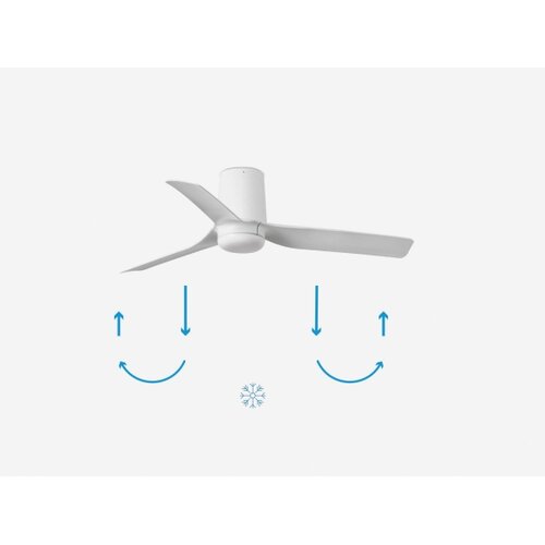 Faro 33832 - Plafonski ventilator MINI PUNT TUB S, beli, prečnika 90 cm + daljinski upravljač Slike