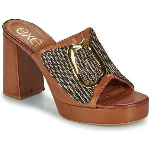 Ex&amp;eacute; Shoes 622-ANCONA-LEATHER-TAN Smeđa Slike