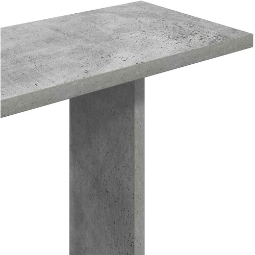  Polica na zidu Zidna montaža Betonska siva 100 x 20 x 75 cm Slike