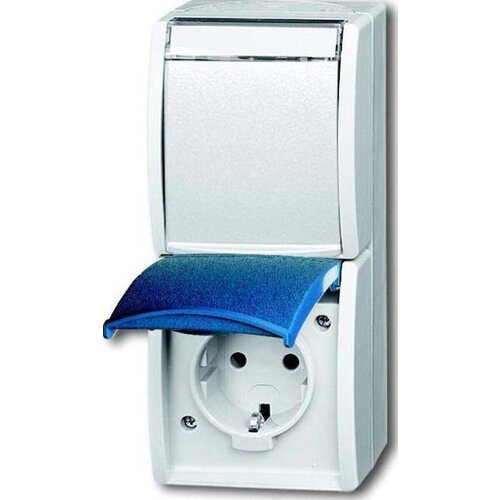 Busch-Jaeger Schuko vtičnica 2gang vertikalna 20-02 EWN-53, (20859804) Slike
