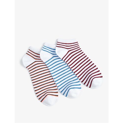 Koton Striped 3-Pack Booties Socks Set Slike