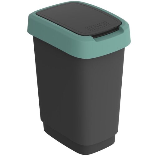 Rotho Ko&amp;scaron; za odpadke iz reciklirane plastike 10 L Twist - Rotho Slike