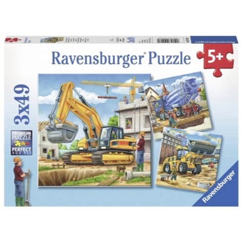 Ravensburger puzzle (slagalice) - Velike graditeljske mašine Slike