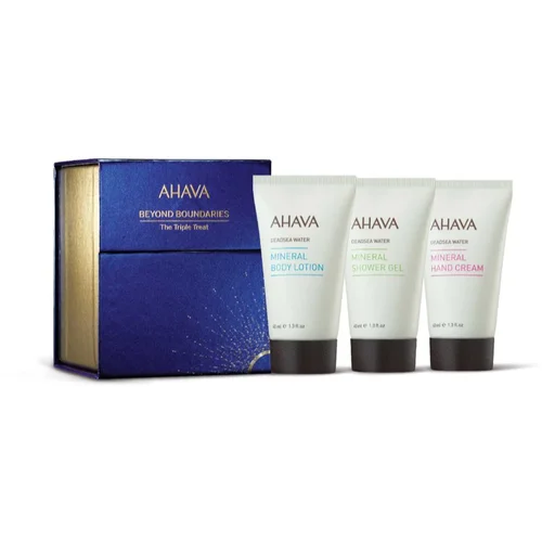 Ahava Beyond Boundaries The Triple Treat poklon set za tijelo