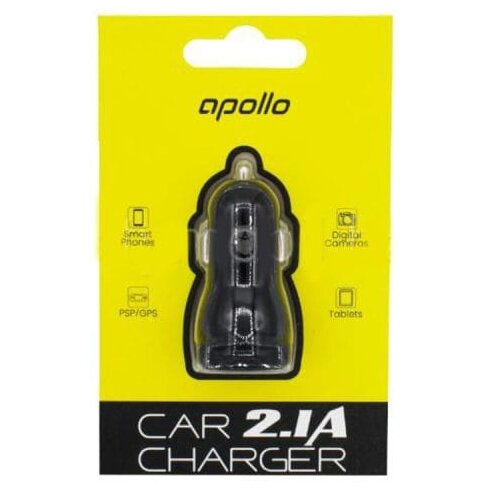  CAR CHARGER APOLLO 2.1A Slike