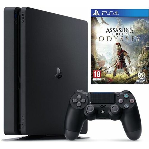 Sony Playstation 4 Slim 500GB + Assassin's Creed Odyssey Slike