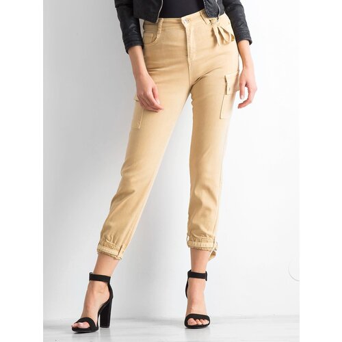 Daysie Trousers-JMP-SP-166-D.92P-beige Slike