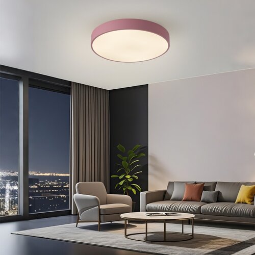 Brilagi - LED prigu&amp;scaron;iva stropna svetiljka POOL LED/60W/230V 3000-6000K 50 cm ružičasta + daljinski upravljač Slike