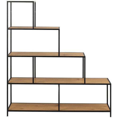 Actona biblioteka u dekoru hrasta Acton Seaford, 135 x 150 cm Slike