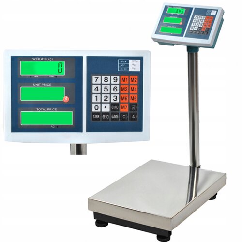  Aku. skladiščna inox digitalna elektronska tehtnica do 100kg LCD Cene