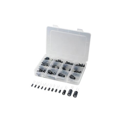 TRU COMPONENTS 442896 Komplet elektrolitskih kondenzatora radijalno ožičen 20 % 148 Dijelovi Cijene