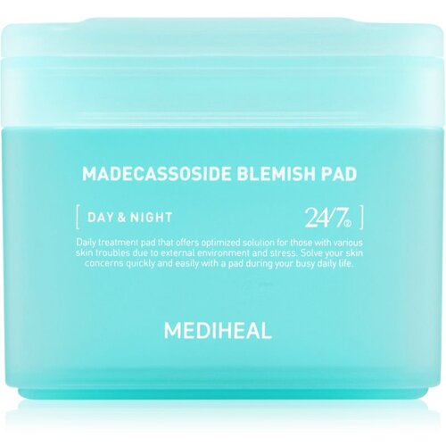 Mediheal Madecassoside Blemish Pad blazinice natopljene tonerom za nepravilnosti na koži lica 100 kom Slike