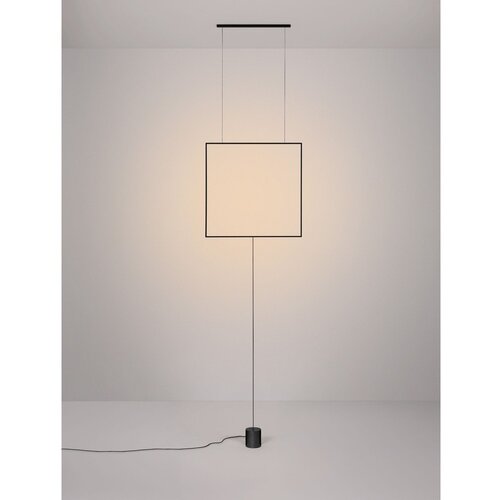 Nova Luce Mat crna metalna LED stojeća svjetiljka (visina 392 cm) Dahlia &amp;ndash; Slike