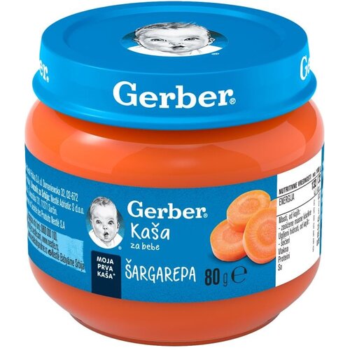 Gerber kašica od šargarepe 80g Cene