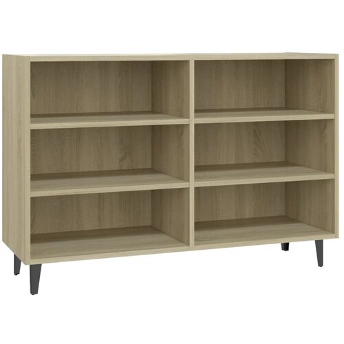 Maison Chic Komoda - Predalnik sonoma hrast 103,5x35x70 cm iverna plo&amp;scaron;ča, (21717871) Slike