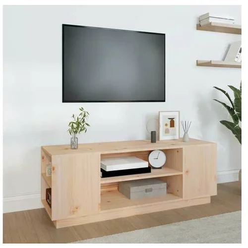  TV omarica 110x35x40,5 cm trdna borovina