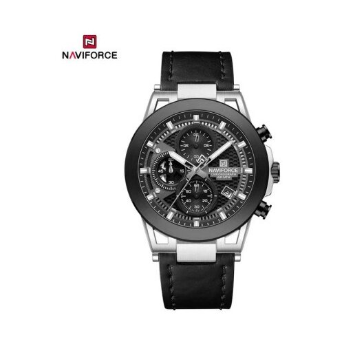 Naviforce nf8073 crni mu&amp;scaron;ki ručni sat kvarcni mehanizam ( NF8073 CRNI ) Slike
