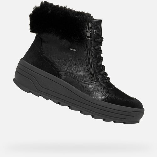 Geox Black women's ankle boots Milleiny Abx - Women's Cijene