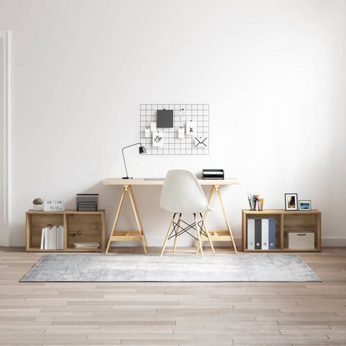  Set TV komoda Zidne 2 pcs Umjetnički hrast 37 x 35 x 72 cm Cene