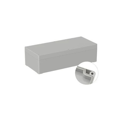 TRU COMPONENTS univerzalno kući&amp;scaron;te 360 x 160 x 100 abs svijetlosiva (ral 7035) 1 St. Slike