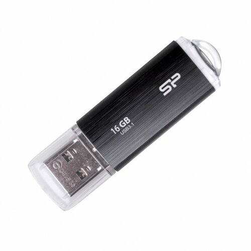 Silicon Power 16GB USB2.0 Flash Disc Ultima U02 Black usb memorija Slike