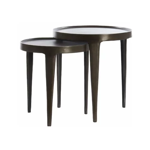 Light & Living Metalni okrugli pomoćni stol ø 43 cm Tobias –