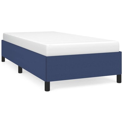VidaXL Posteljni okvir moder 80x200 cm blago, (20794676) Slike
