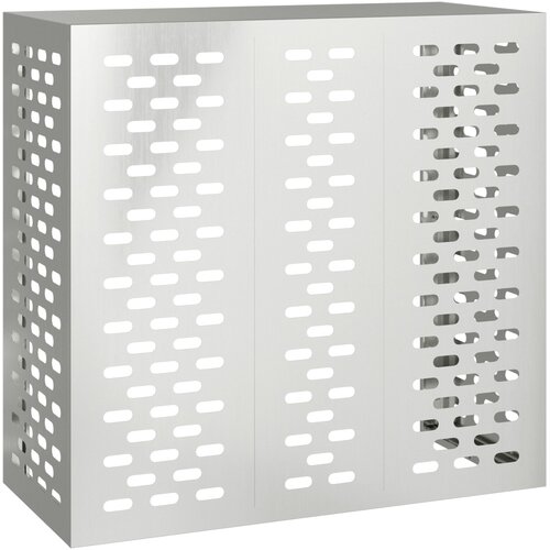 VidaXL Pocinčani čelik 110 x 50 x 105 cm Prozračan dizajn Slike