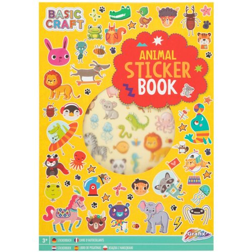 Grafix Kreativa Kreativna Knjiga Sa Stikerima - Motivi životinje Cene