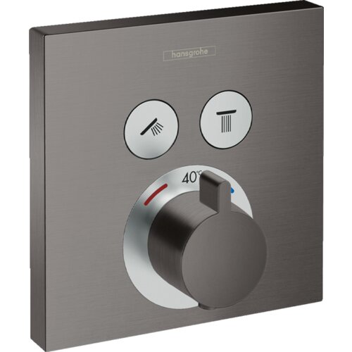 Hansgrohe showerselect mešač termostatski za tuš kadu 2 funkcije crna/hrom 15763340 Cene