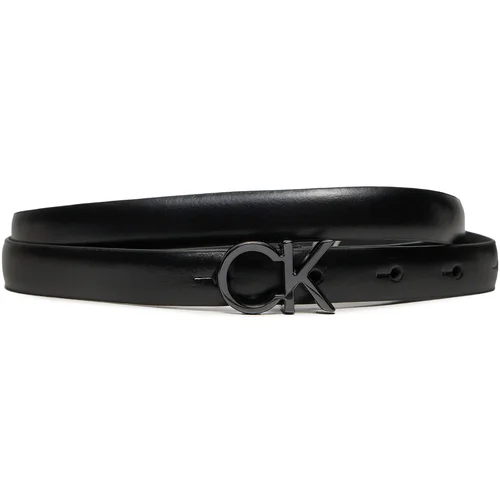 Calvin Klein Jeans Pasovi CK THIN BELT 1.5CM K60K612360 Črna