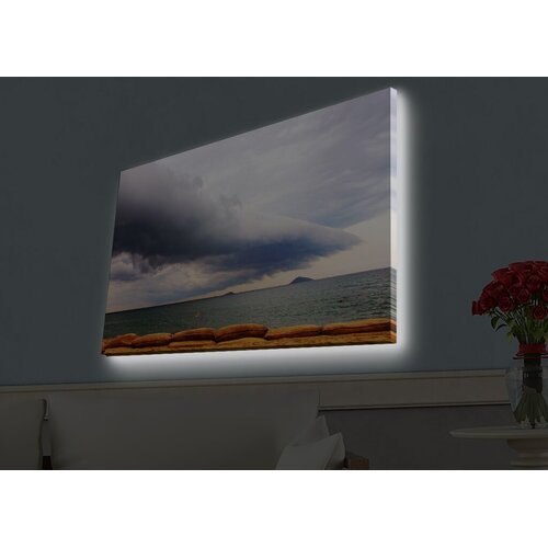 Wallity Zidna slika sa LED osvetljenjem 4570HDACT-017, 45x70 cm Cijene