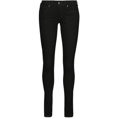 PepeJeans Jeans skinny SKINNY JEANS LW Črna Slike