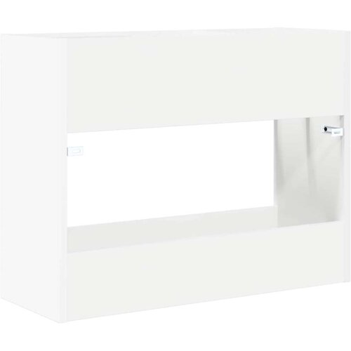  Stalak za ki&amp;scaron;obran Bijelo 65 x 24 x 50 cm Konstruirano drvo Slike