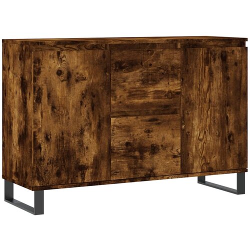 Maison Chic Komoda - Predalnik dimljeni hrast 104x35x70 cm inženirski les, (21718487) Slike