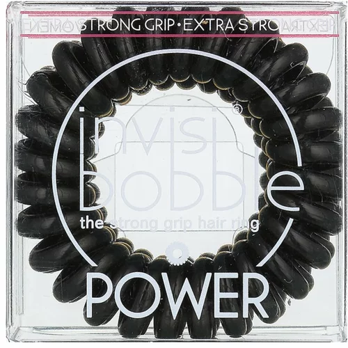 Invisibobble power hair ring gumice za kosu 3 kom nijansa true black