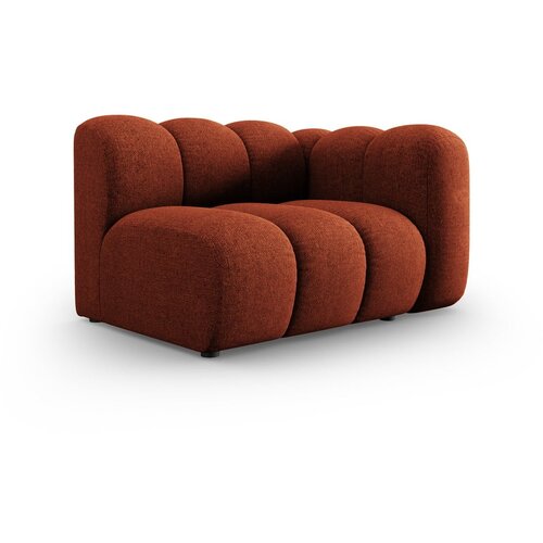 Micadoni Home opečnato oranžen modul za sedežno garnituro (desni kot) lupine Slike