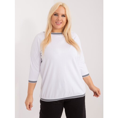 BASIC Feel Good Blouse-RV-BZ-6640.86-white Cene