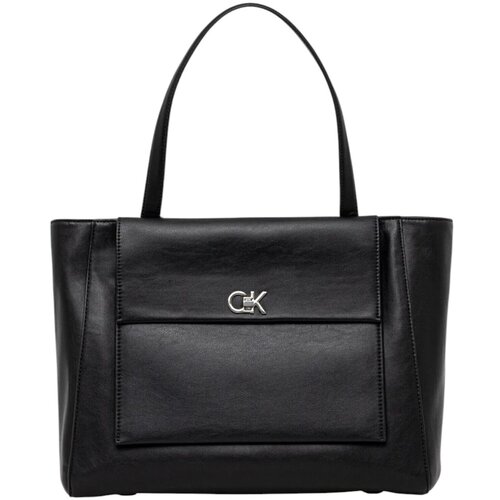 Calvin Klein Jeans Torbe CK MEDIUM SHOPPER W/POCKET K60K612811 Črna Slike