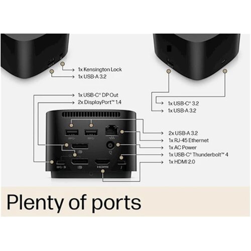 HP Docking Docking Station TB4 G4 120W (4J0A2AA) Cijene