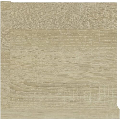  Zidna polica za CD-ove boja hrasta 100 x 18 x 18 cm drvena Slike